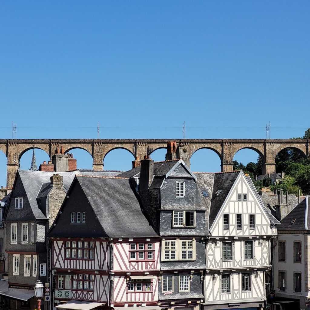 Allende square in Morlaix